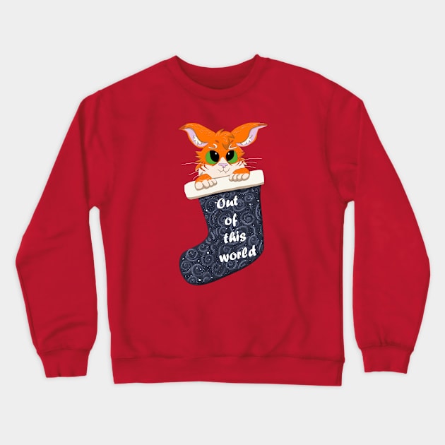 Amber Stocking Crewneck Sweatshirt by Shapeshifter Merch